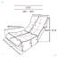 Fauteuil inclinable rembourré Lovetts-1711242219