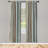 Microfiber Striped Semi-Sheer Rod Pocket Curtain Panels-61939553-61298321