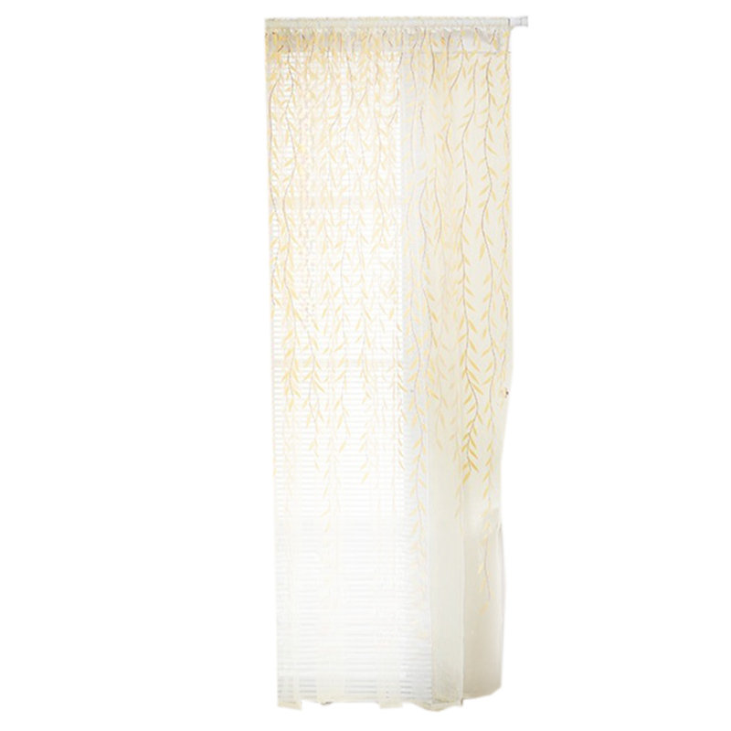 Voilage voilage voilage 55 x 94 po, Yellow