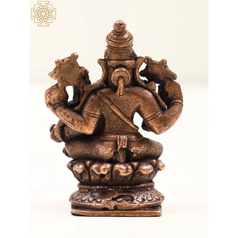 Petite figurine Varaha Avatara de Vishnu avec Devi Lakshmi