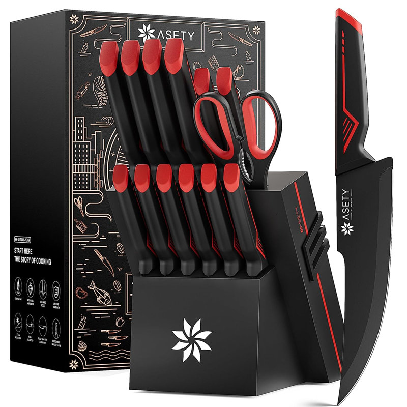 14 Pcs Kitchen Knife Set