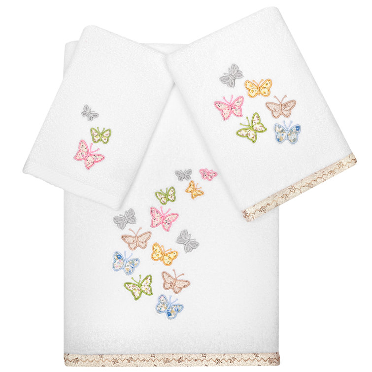  Ensemble de serviettes 3 pièces 100% coton turc