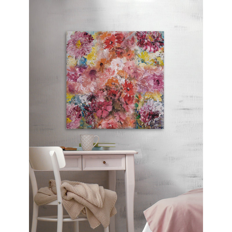 Spring Beauties - Wrapped Canvas Print, 24" H x 24" W x 1.5" D