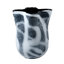 Vase de glaçage coloré irrégulier soufflé à la main ； Vase de table V Vase à large bouche ase Vase sculptural moderne-579525089