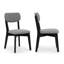 Chaises de salle à manger en acacia massif Hickory de 31,8 po de hauteur - chaises d'appoint Century (ensemble de 2)-129413522-129413570