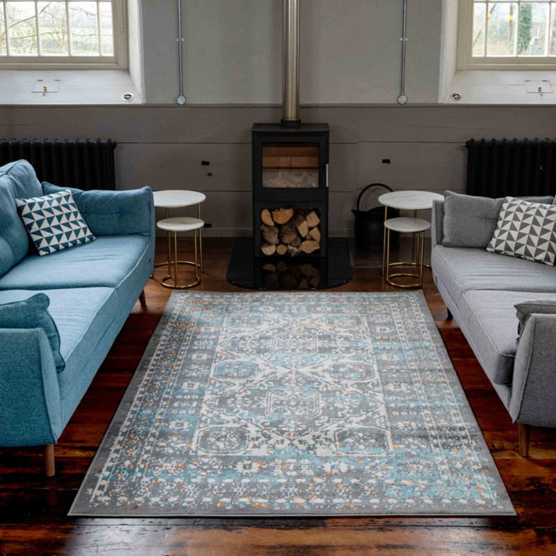 Aobha Oriental Area Rug, Rectangle 120 x 170cm