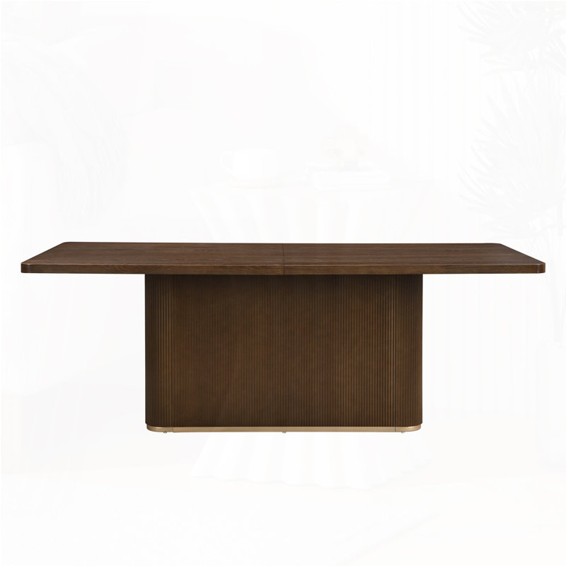 84" Rectangular Dining Table, Walnut