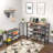 Sturdy Industrial 3-Tier Shoe Rack 32.09"X11.81"X16.3" - Small Size, Large Storage, Multi-Functional