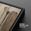 «Rustic Wooden Oars And Paddles With Neutral Vintage Lake House», ensemble de 2 reproductions d'art sur toile encadrées-131652696-131652697