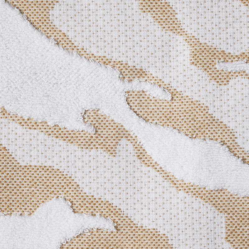 Hayllie Cotton Hand Towel Set, Gold