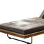Chaise longue d'extérieur en teck