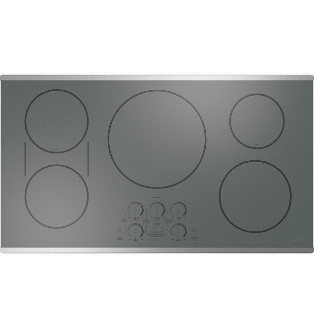 36" Electric Cooktop with 5 Elements, Stainless Steel