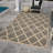 Nautica Windsor Indoor-Ourdoor Machine Washable High Low Rugs-96821920