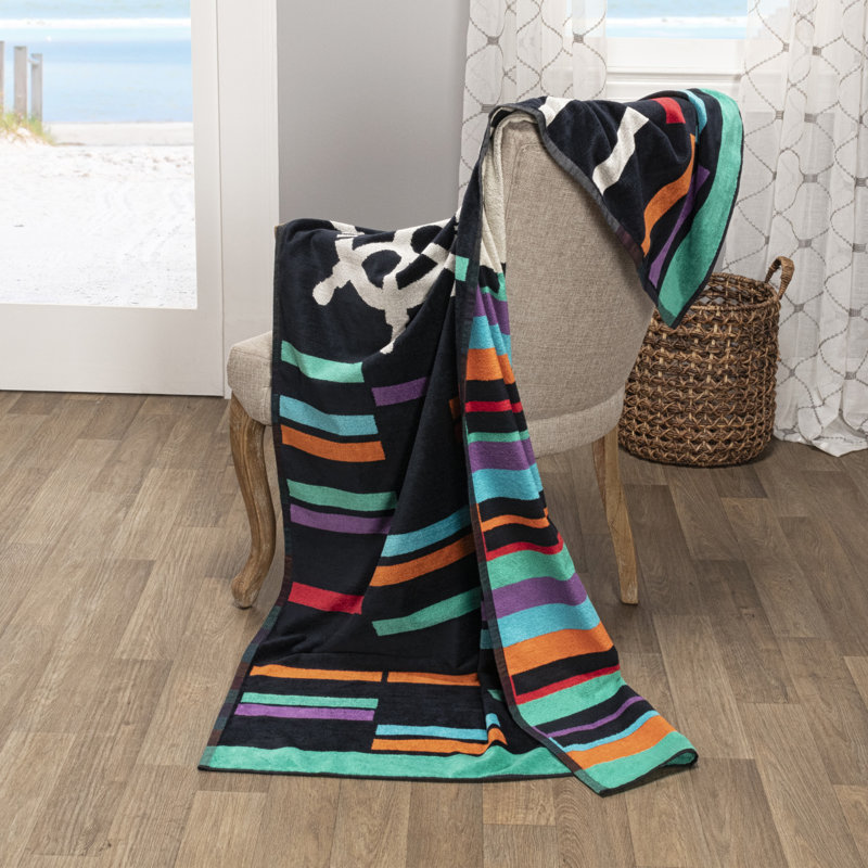 Serviette de plage 100% coton Velasquez