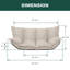 Canapé convertible inclinable Cortlan