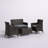 Rayna 4 - Person Patio Conversation Sets with Cushions-2011402699