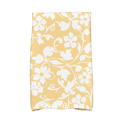 Floral Poly Twill Tea Towel