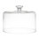 Winston Porter Craignamaddy 10" Glass Lid