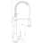 Brushed Nickel Single Handle High Arc Kitchen Faucet With Water Filter System | Gift Idea