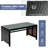 8PCS Patio Rattan Furniture Set Cushioned Chair Sofa Table Turquoise Black