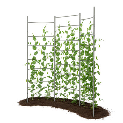 Anleolife Metal Garden Trellis Vertical 6ft-Tall