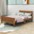 Dovidio Wood Platform Bed Frame with Headboard-653515525-653515524