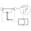 Tran Kitchen Sink with Drainer Set Silver 800x600x155 mm Stainless Steel