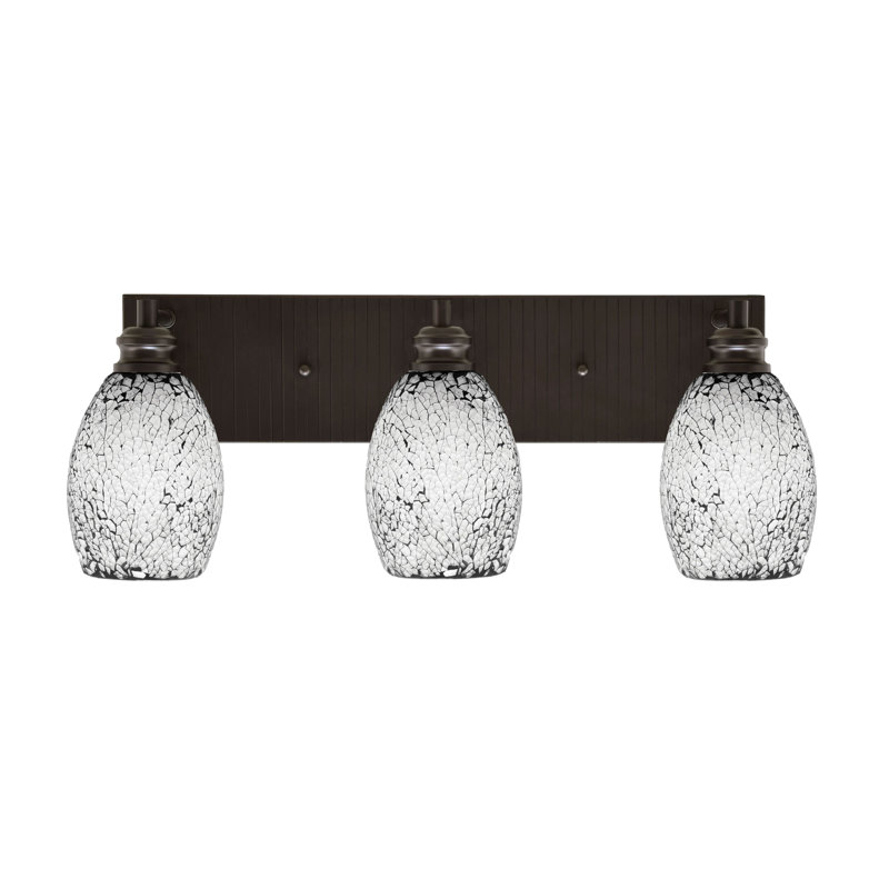 Éclairage pour meuble-lavabo 3 lumières Gulnur, Espresso