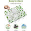 Tapis de salle de bain en terre de diatome à trois feuilles pour tapis de salle de bain Saint Patrick's Day