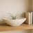 Modern Tapered Terracotta Decorative Bowl for Home Decor - Stylish Textured Accent Bowl for Console Table or Kitchen Counter - 10"-108684781