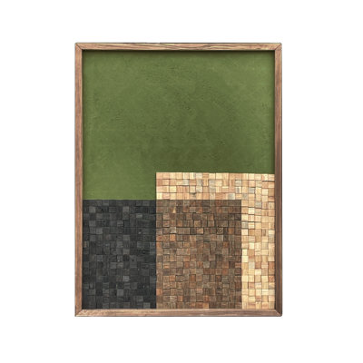 Décoration murale en bois