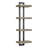 Monya 4-Tier Ladder Bracket Floating Wall Shelves-157606756