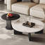 Ensemble de tables basses en marbre italien minimaliste-133432999