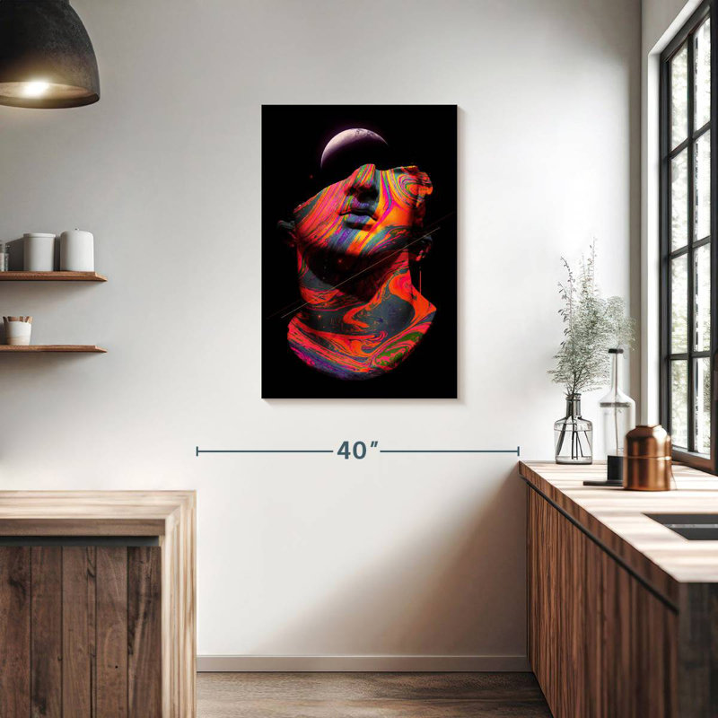 Leisha Fractured Memory I, 36" H x 24" W