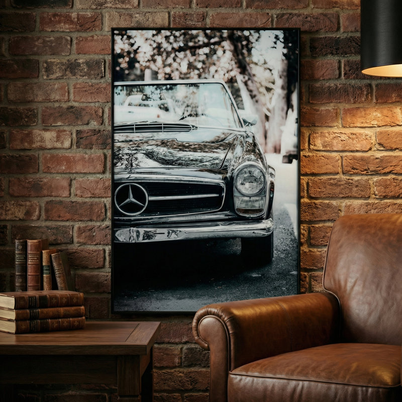 Art mural en verre trempé classique Stang