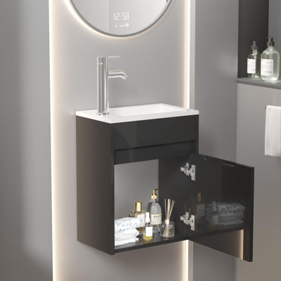 40.5mm Single Bathroom Vanity with Basin