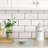 25.4cm W x 25.4cm L Vinyl Peel and Stick Mosaic Tile