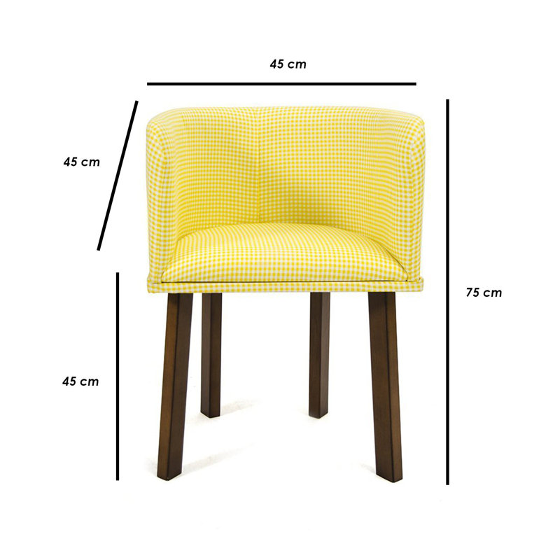Fauteuil rembourré à oreilles