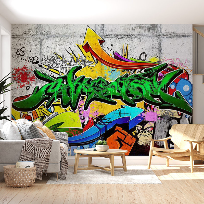 Panneau mural adhésif Ghulam, L 10,3 po x l 173 po