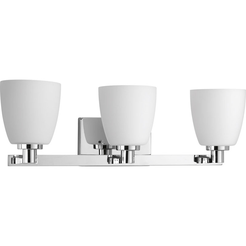 Angelinea 3 - Light Dimmable Vanity Light, Polished Chrome