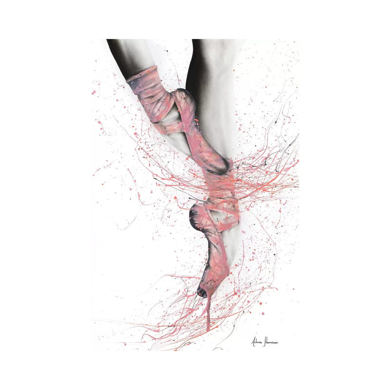 Old Shoes, New Dance by Ashvin Harrison - Print on Canvas, Wrapped Canvas, 20.32 cm H x 30.48 cm W