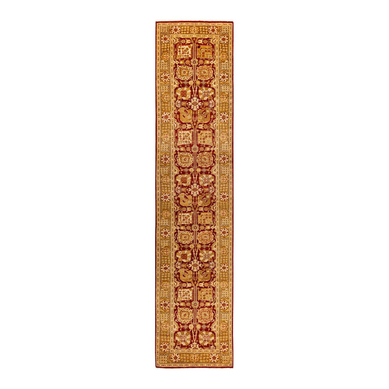 Ottoman One-of-a-Kind 2' 7" x 12' 2" Hand Knotted Area Rug