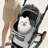 Pirecart Foldable Pet Stroller For Medium Small Dogs Cats Up To 55 Lbs, Aluminum And Carbon Steel Frame Dog Stroller, Zipperless Puppy Strollers With Cup Holder (gray)-117515139