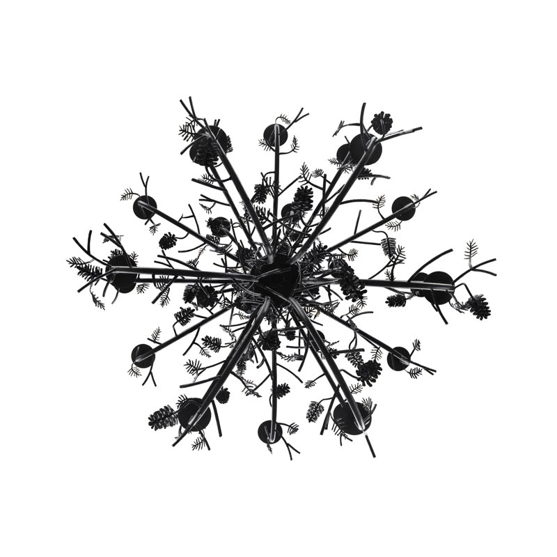 Rustic Lodge 24 - Light Chandelier