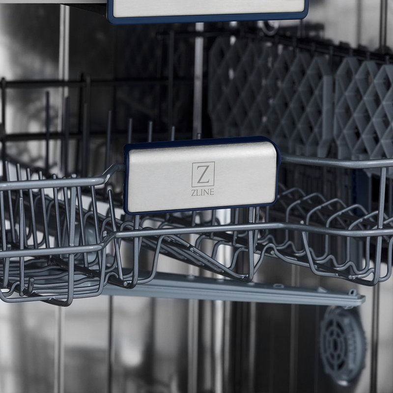 Zline Autograph Edition 24" 51 dBA Built-In Button Control Dishwasher, Gold
