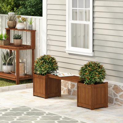 Arianna Solid Wood Outdoor Bench