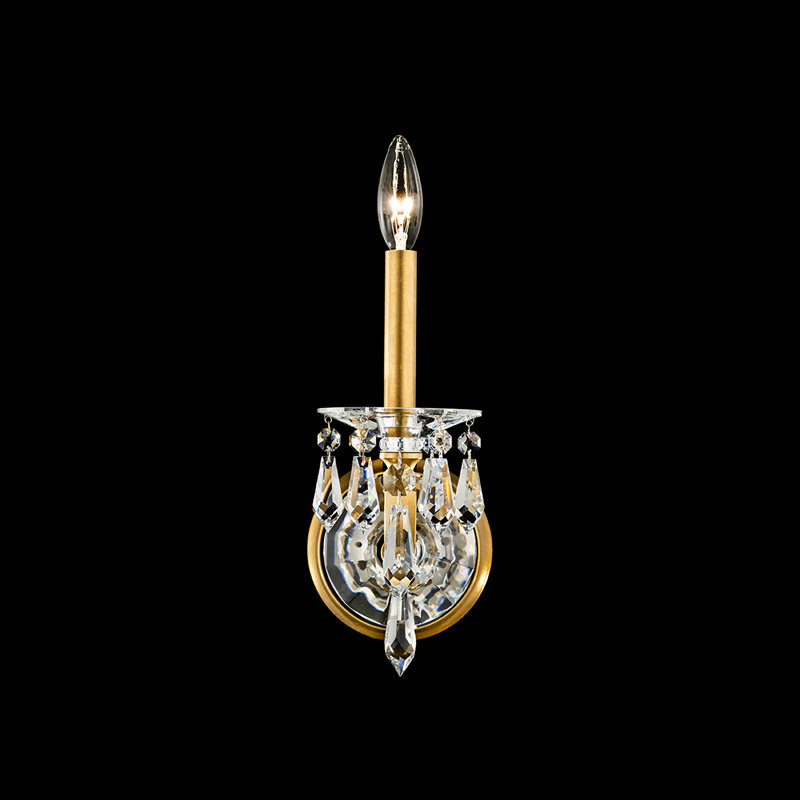 Napoli 1 - Light Candle Wall Light, Heirloom Gold