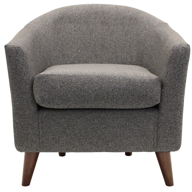 Laclaire Upholstered Club Chair, Terrace Granite 100% Polyester