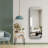 Modern Novelty Wall Mirror, 20 x 53.1 inches | 4 mm Thick Glass with Black EVA Backing (0.8 inches) | Stylish and Functional Home Décor for Living Room, Bedroom, or Entryway | Sleek Design for Contemporary Spaces