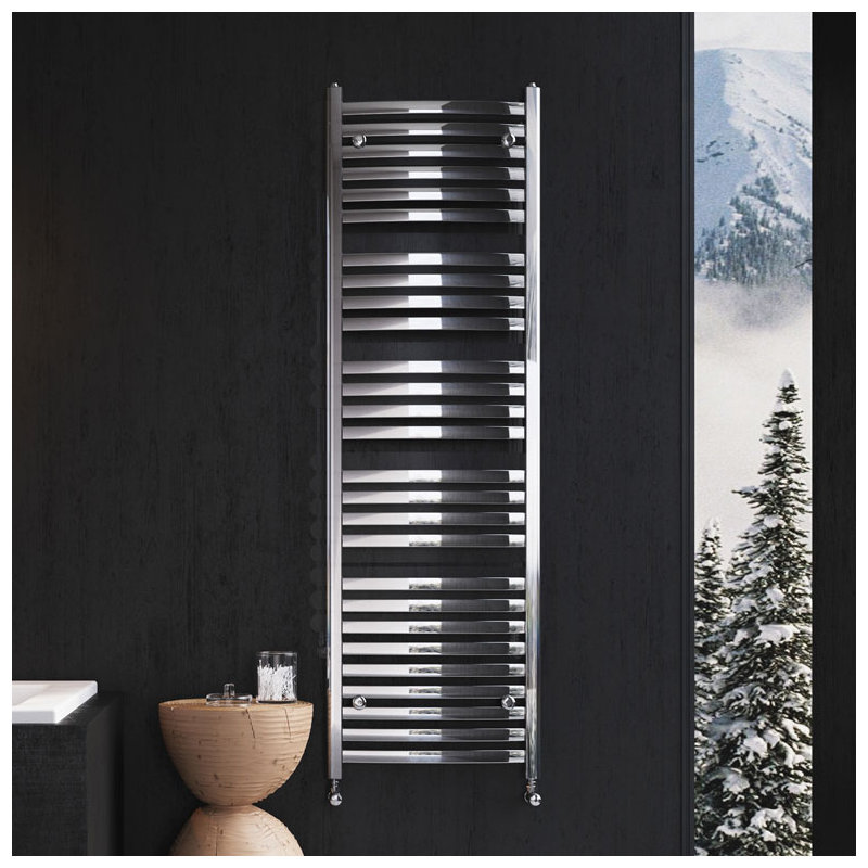 Straight Towel Rail Heated Towel Rails, 1600mm H x 500mm W x 100mm D